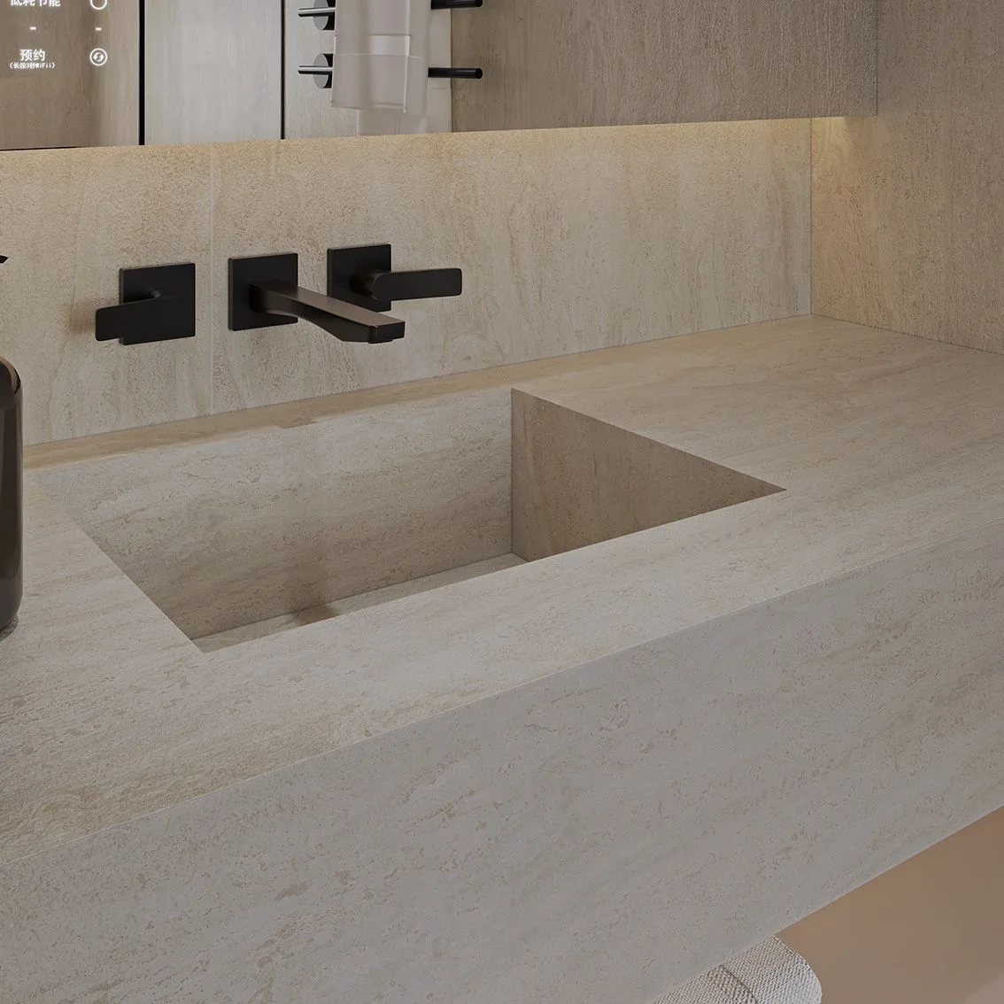 Ivory Travine Beige Natural 800x2600x9mm tile NZ — image 6