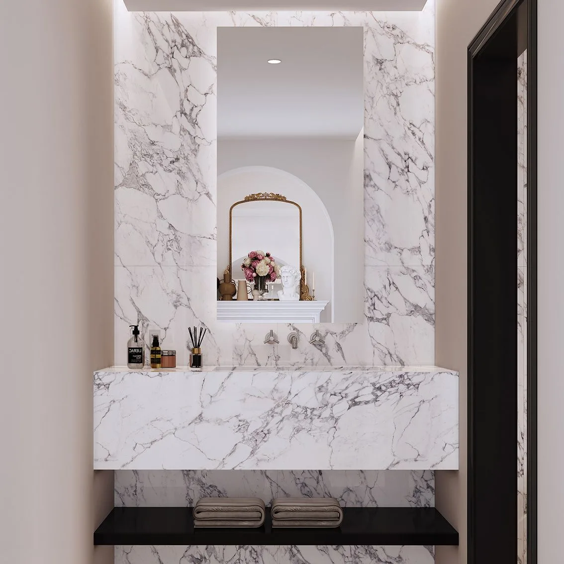 Alpine White Vein Polished 750x1500 750x1500x10mm tile NZ — image 4