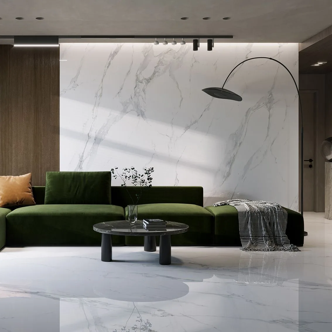 Carrara White Polished 800x2600x9mm tile NZ — image 4