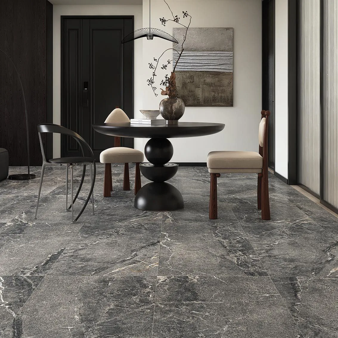 Aus Sand Stone Dark Grey 600x1200 600x1200x10mm tile NZ — image 6