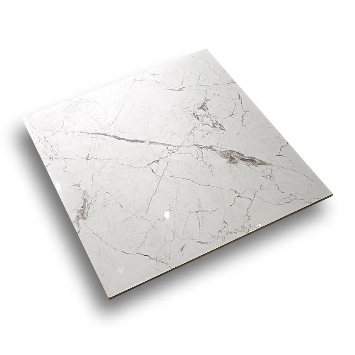 Art White Polished 600x600 600x600x8mm tile NZ