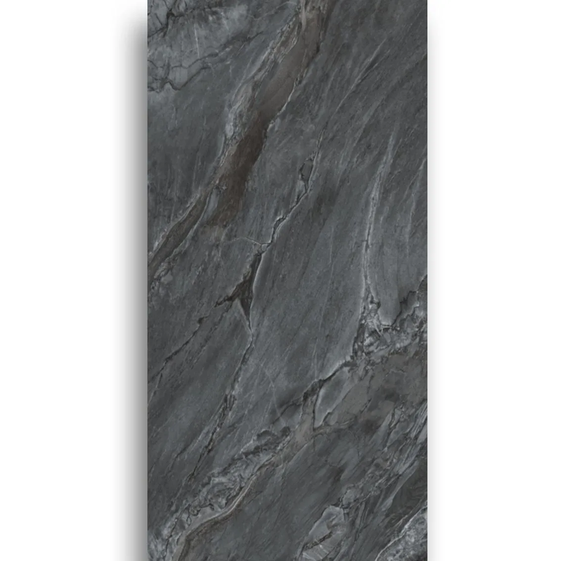 Smoke Stone Dark Gery Polished 750x1500 750x1500x10mm tile NZ — image 4