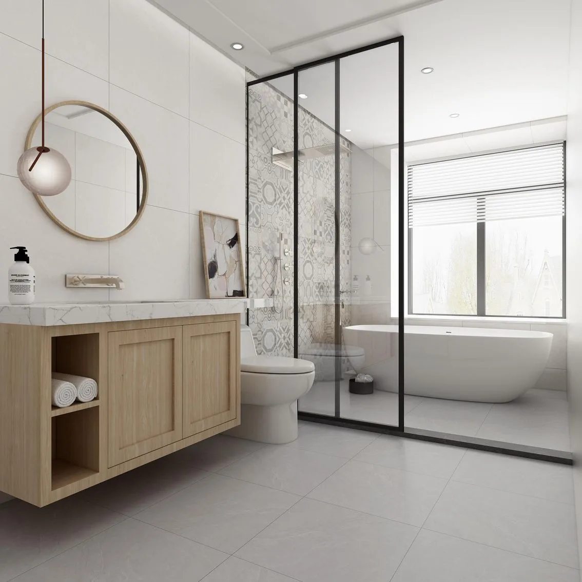Natural Stone Brown 600x600 600x600x10mm tile NZ — image 2