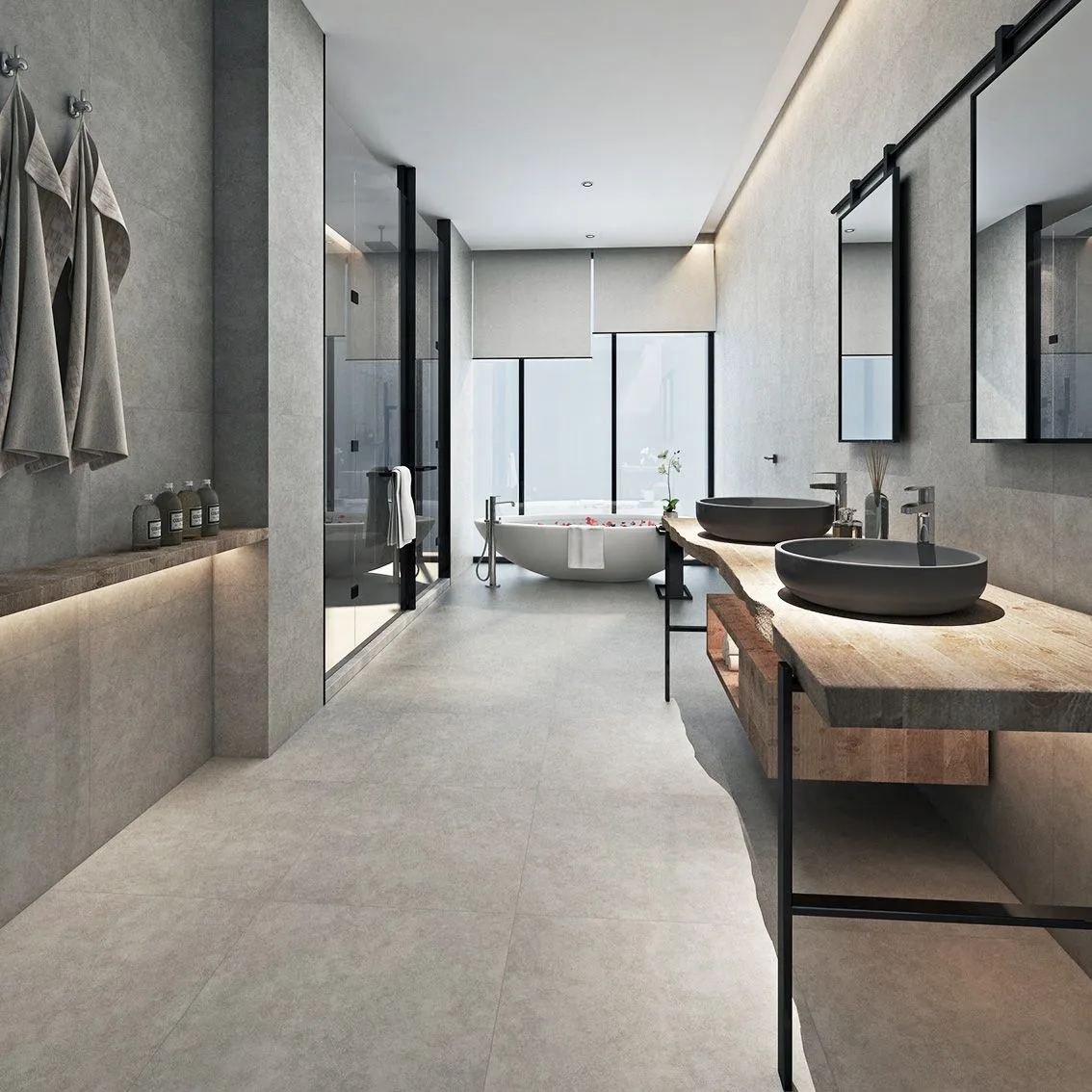 Cement Cloud Light Beige 600x600 600x600x10mm tile NZ — image 5