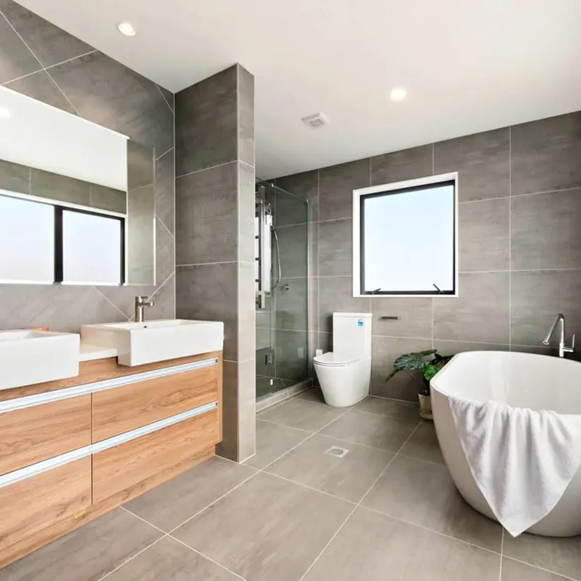 Concrete Med Grey 600x600 600x600x10mm tile NZ — image 5