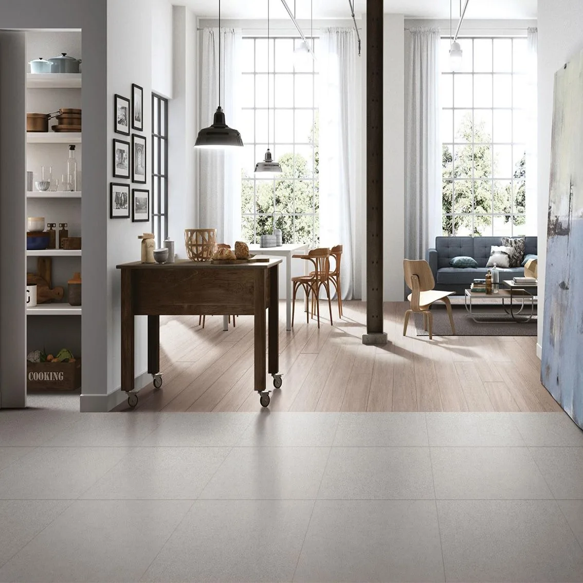 Light white 600x600 600x600x10mm tile NZ — image 5