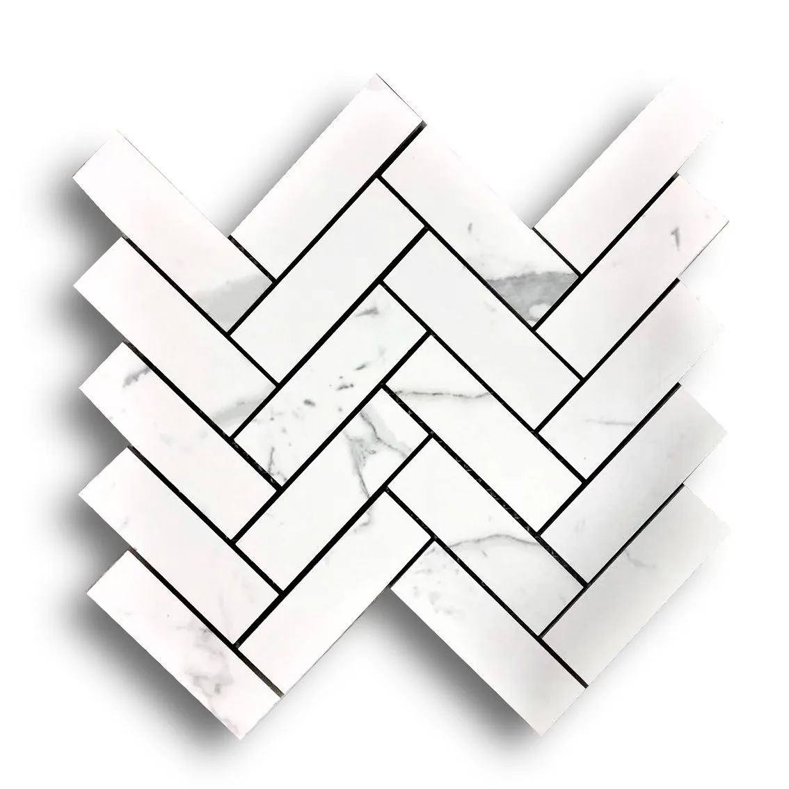Carrara White Hexagon 300x300mm tile NZ