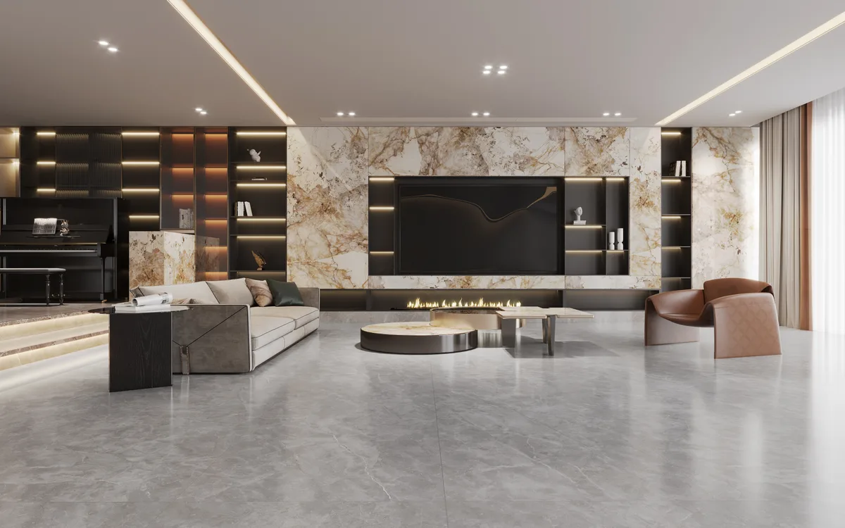 Livingroom with Pandora Gold