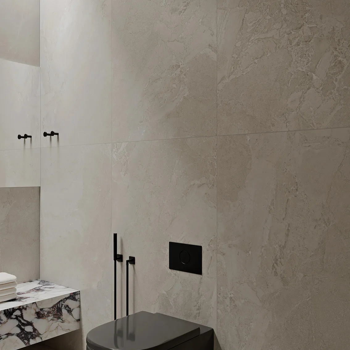 Taupe Serenity Honed 750x1500 750x1500x10mm tile NZ — image 2